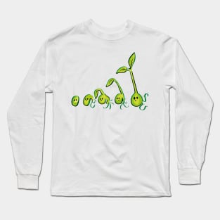 Beans growing up Long Sleeve T-Shirt